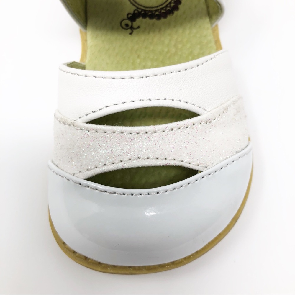 LIVIE AND LUCA BABY GIRL SUNDAY WHITE SHOES. SZ 5 - Picture 7 of 8